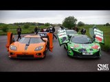 Gumball 3000 Drag Races at Koenigsegg - 918, 650S, AMG GTS
