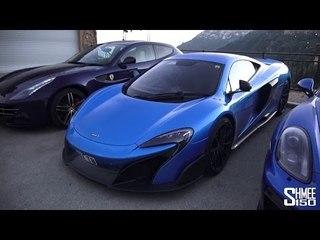 McLaren 675LT Onboard Drive and FLAMES!