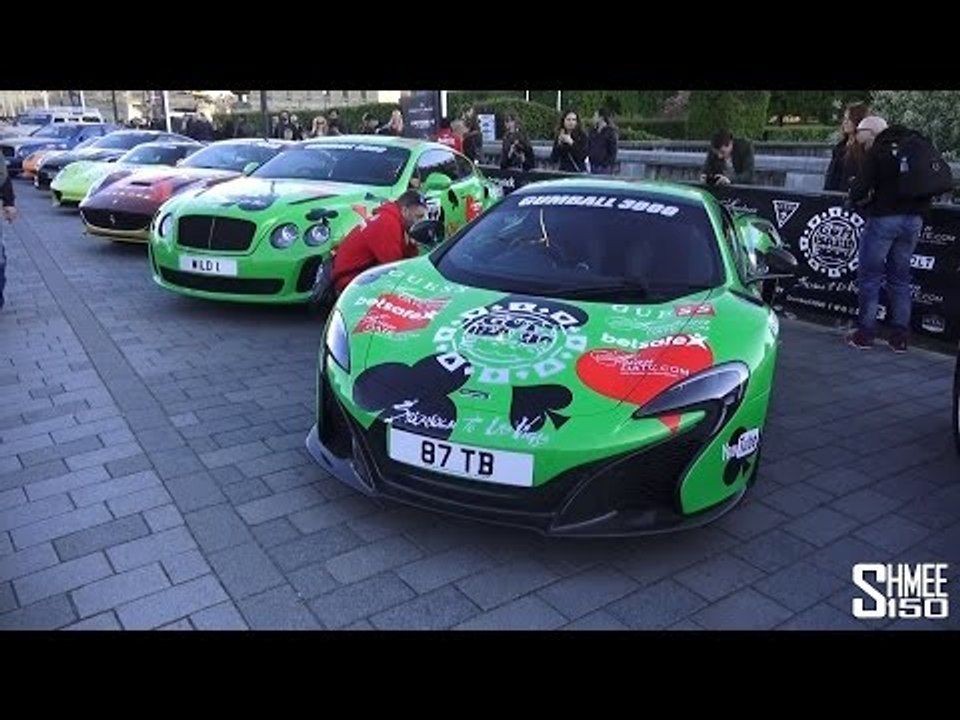 2015 Gumball 3000 Grid Tour - Start in Stockholm