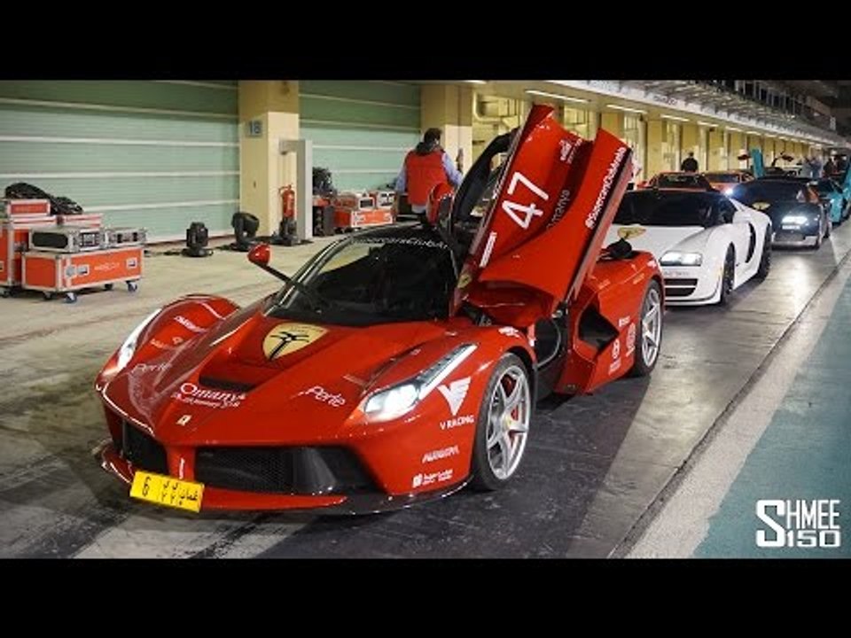 Omanya at Yas Marina - LaFerrari, Veyrons, Supercars on Track [Omanya Day 4]