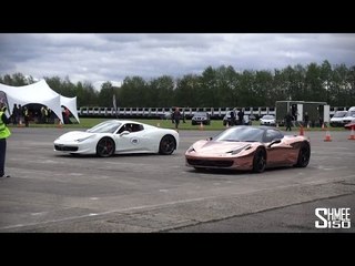 Yiannimize vs Lord Aleem - Two 458 Spiders at Hypermax