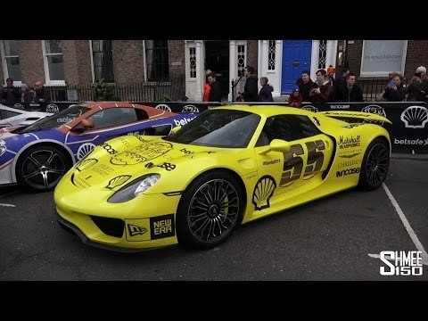 The Supercars Arrive for Gumball 3000 in Dublin