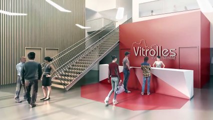 Le projet de la future halle des sports Léo Lagrange en images de synthése.