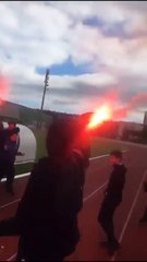 L'équipe du S.O.Lavandou célèbre leur montée en D.H.R