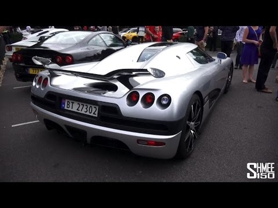 Driving the Koenigsegg CCR - Icons by the Lake