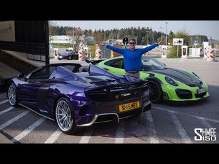 [Where's Shmee] My 675LT Spider Arrives to Meet the GT Street R in Germany