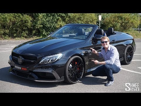 The Brabus C 650 Cabriolet is an ANGRY AMG C63S!