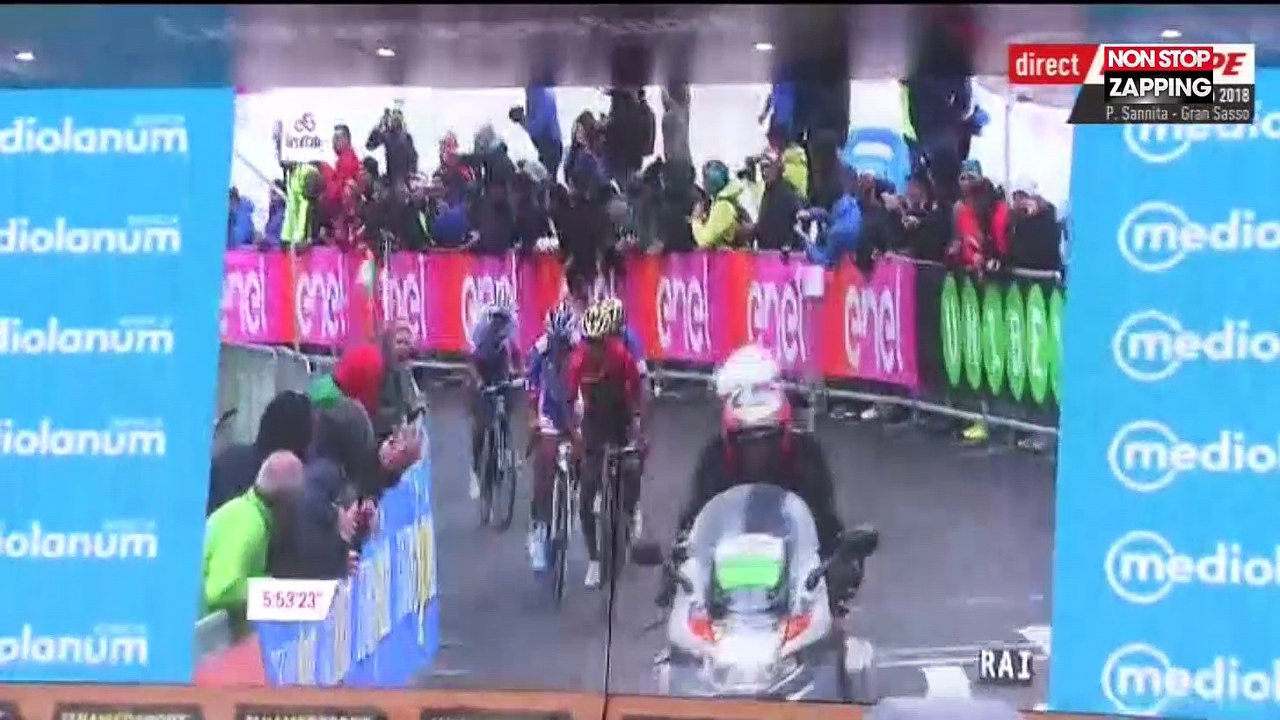 Giro 2018 : Série de bugs sur la chaîne L'Équipe qui termine son direct en filmant un écran géant (Vidéo)