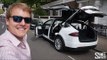 The Tesla Model X P100D has MAGIC DOORS!