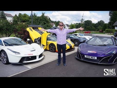 CHASING HYPERCARS! LaFerrari, P1, Carrera GT, Koenigseggs!