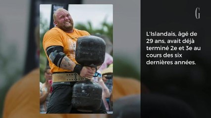 La Montagne de GOT est officiellement l'homme le plus fort du monde