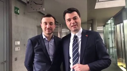 Ora News - Basha lobon për hapjen e negociatave në Bundestagun gjerman