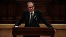 Quim Torra, elegido presidente de la Generalitat de Cataluña