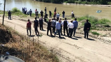 Balık tutarken suya düşen 2 kişi için arama çalışmaları sürüyor