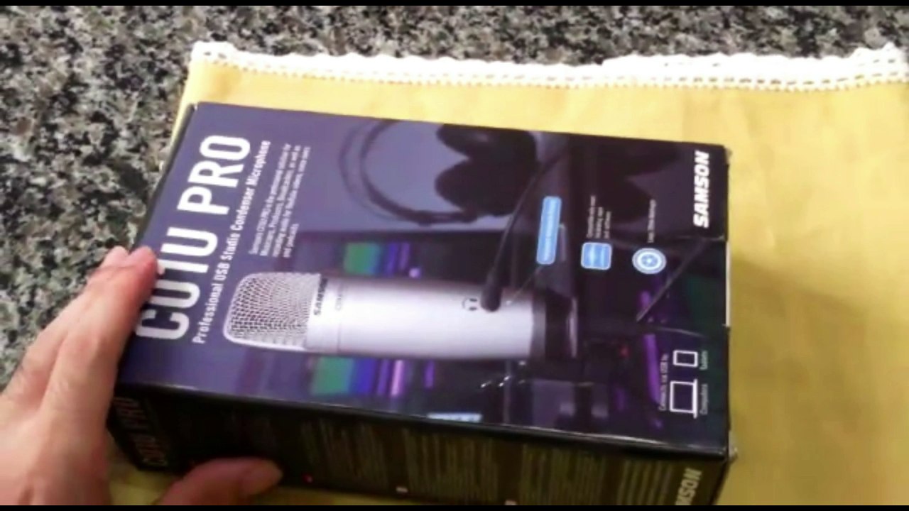 Microfone Samson CO1u Pro - Unboxing e Teste