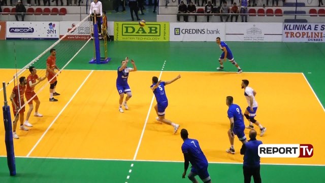 Report TV - Volejboll, Erzeni fiton finalen e parë ndaj Partizanit
