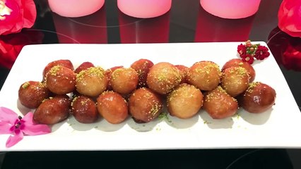 اللقم او العوامة او لقمة القاضي ‏بتهرش هرش