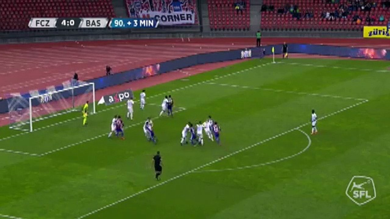 Zurich 4:1 Basel (Switzerland. Challenge League. 13 May 2018)