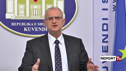 Report TV - Ligji për strehimin social, replika  mes Vasilit dhe Spiropalit