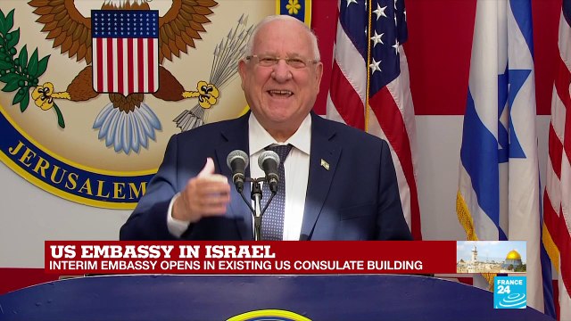US embassy in Jerusalem: Watch Israel''s president Reuven Rivlin''s speech