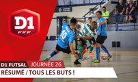 D1 Futsal, Journée 26 : Tous les buts !