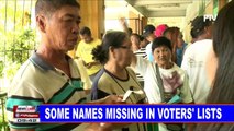 NEWS: Some names missing in voters' lists