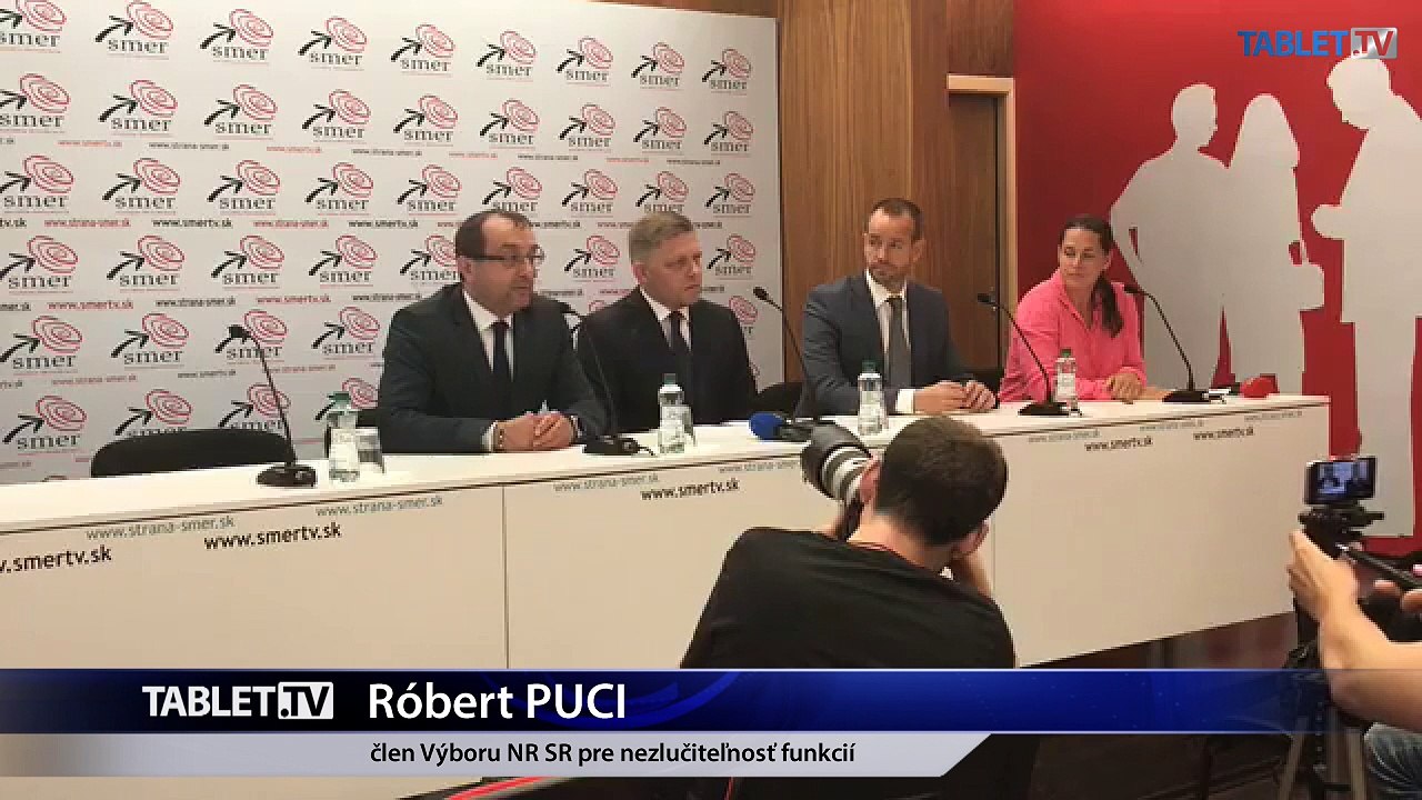 ZÁZNAM: TK predsedu strany SMER-SD Roberta Fica