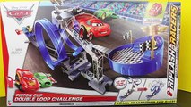 Disney Cars Lightning McQueen & Mater DisneyCarToys Piston Cup Double Loop Challenge Riplash Racers