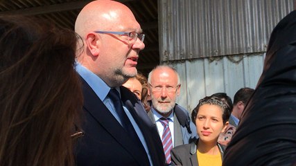 Visite de Stéphane Travert, ministre de l’Agriculture