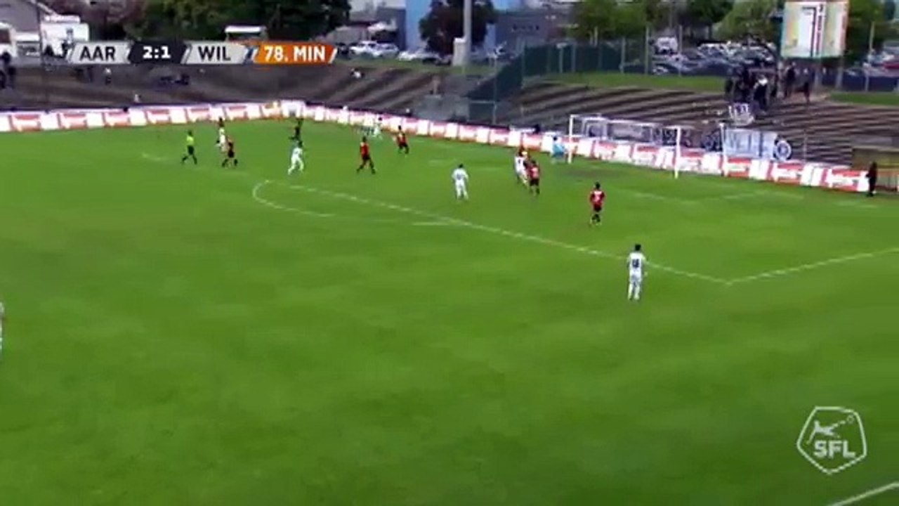 Aarau 2:2 Wil (Switzerland. Challenge League. 13 May 2018)