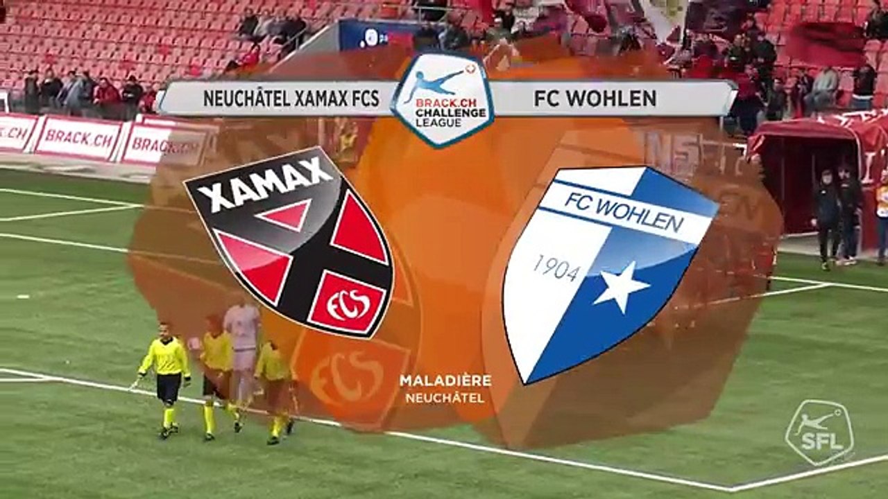 Xamax 4:1 Wohlen (Switzerland. Challenge League. 13 May 2018)