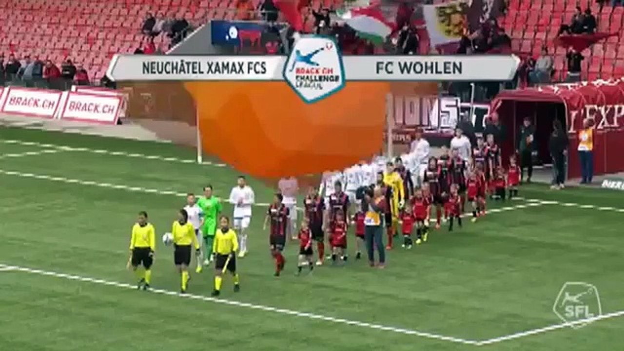Xamax 4:1 Wohlen (Switzerland. Challenge League. 13 May 2018)