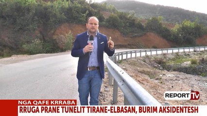 Report TV - Pas apelit të Report Tv, vendosen barrierat mbrojtëse te 'Kthesa e Vdekjes' në Krrabë