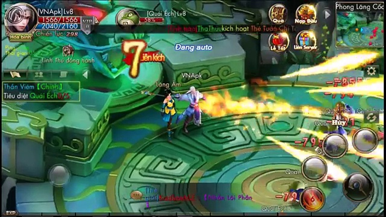 Trải Nghiệm Game Mobile Kiếm Tung - Kiếm Tung Mobile