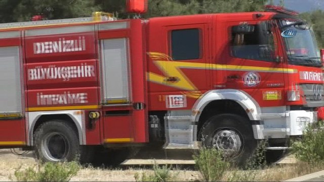 Denizli’de mangal ateşi orman yangınına neden oldu