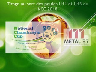 Tirage au sort de la National Chambray's Cup 2018