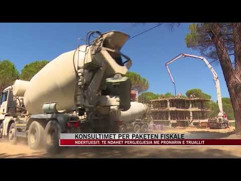 Ministria e Financave konsultime me ndërtuesit për paketën fiskale - News, Lajme - Vizion Plus