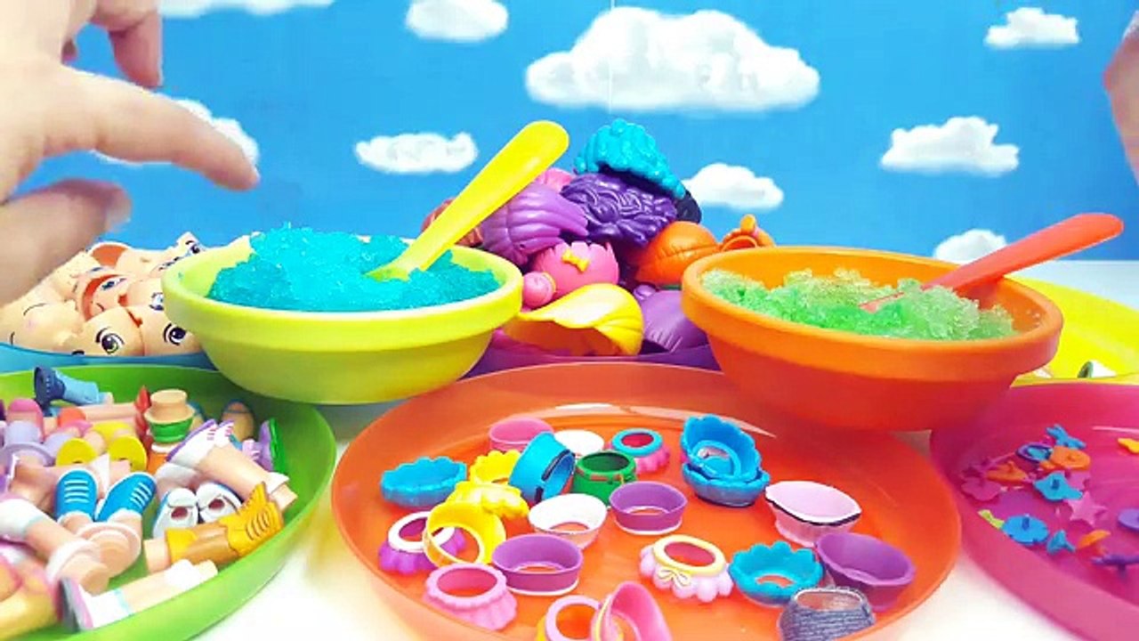 TUTTE LE MIE PINYPON Ep.1- giochi per bambine - alla ricerca di vestitini nascosti dentro Gelli Baff