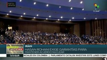 Irán exige garantías para mantener acuerdo nuclear
