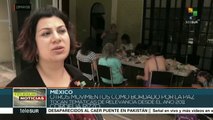 Activistas mexicanas bordan mensajes contra la violencia y por la paz