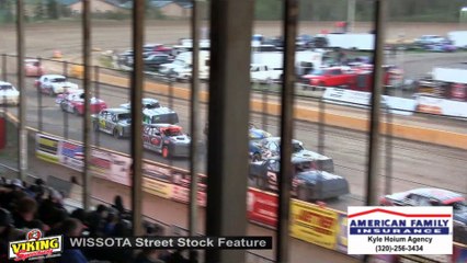 Viking Speedway 5/12/18 WISSOTA Street Stock Finish