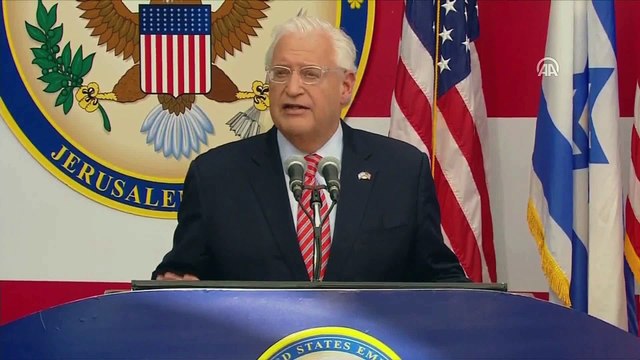 ABD'nin Kudüs Büyükelçiliği açıldı - KUDÜS