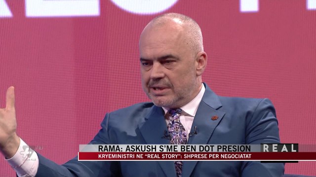 Rama: Askush s’më bën dot presion - News, Lajme - Vizion Plus
