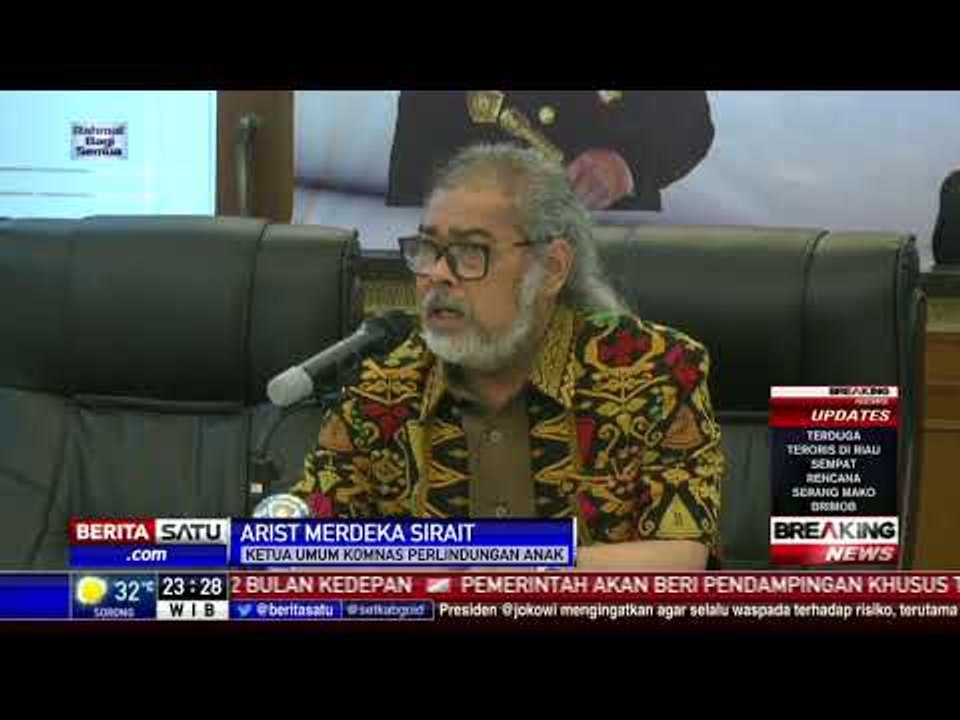 Arist Minta Elite Bijak Hadapi Teror Libatkan Anak