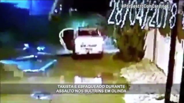 Motorista de táxi esfaqueado durante assalto em Olinda