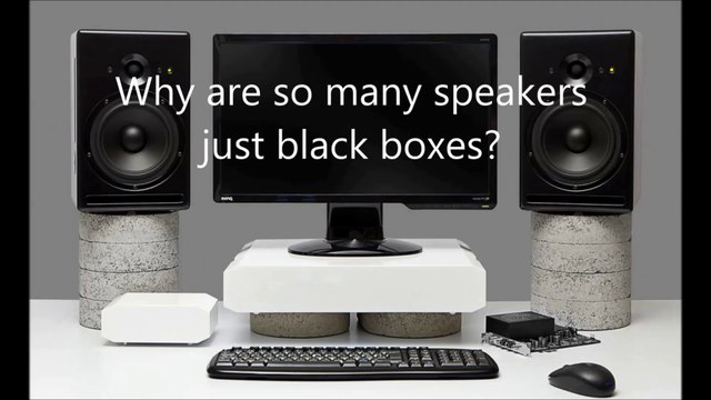 Powered Speakers with 3D Prints