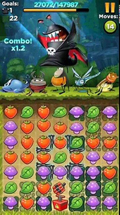 Best fiends level 275 walkthrough gameplay