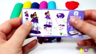 Play Doh Molds Learn Colors with Modelling Clay and Tayo the Little Bus Pop Up Toy