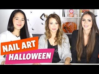 ✿ [Halloween] Challenge du Tuto Nail Art Halloween avec Yoko, Marie et Marine ✿