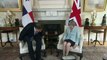 Theresa May hosts Panama President at Downing Street